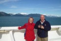 Eloise and Pete at Glacier Bay